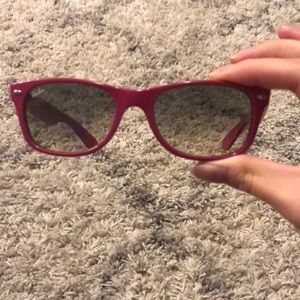 Rayban New Wayfarer pink sunglasses